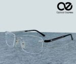 Premium 003 COL.02 S-Titan Light Rimless Eyeglasses