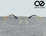 Charmant XL2216 WG Rimless Eyeglasses - Image 2