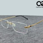 Snowbird 2220 Titanium Rimless Eyeglasses