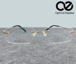 Snowbird 2220 Titanium Rimless Eyeglasses - Image 3
