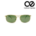 Ray-Ban RB3132 Gold Green Sunglasses - Image 2