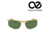 Ray-Ban RB3339 Gold Green Classic Sunglasses - Image 2