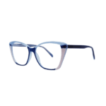 Premium Cat-Eye Blue Gradient Eyeglasses