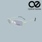 Premium 8057 Gold Titanium Eyeglasses