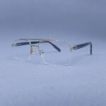 Premium Eyeglasses – Gold & Tortoise - Image 2