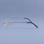 R-2873 Premium HALF Rimless Eyeglasses - Image 3