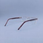 DN1624 Semi-Rimless Designer Eyeglasses - Image 4