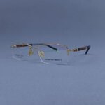66027 Premium Half Rimless Eyeglasses