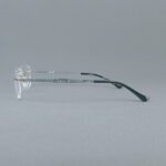 Premium Rimless Titanium Eyeglasses – Model 120065J COL.08 - Image 3