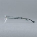 Premium Rimless Titanium Eyeglasses – Model 120065J COL.04 - Image 3
