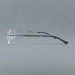 Premium Rimless Titanium Eyeglasses – Model 120065J COL.02 - Image 3