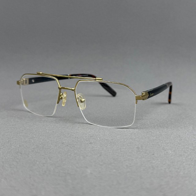 IMG_1067 Premium Eyeglasses – Gold & Tortoise - Image 1