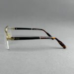 Premium Eyeglasses – Gold & Tortoise - Image 3