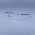 Gold Premium Semi-Rimless Eyeglass