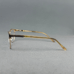 Premium Ladies Full Frame Eyeglasses – Model L90291 (Gold) - Image 3