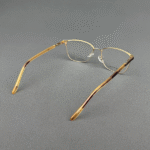 Premium Ladies Full Frame Eyeglasses – Model L90291 (Gold) - Image 4
