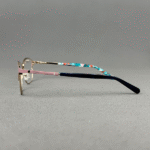 Vogart Ladies Metal Full Frame Eyeglasses – Model VGT-SR2 C1 - Image 3