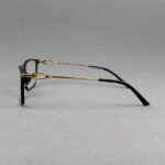 Premium Eyeglass Black & Gold – Model: 40152 C1 (56-17-145) - Image 3