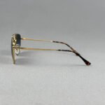RB 3588 001/2N Gold Metal Sunglass with Grey Gradient Glass Lens – Premium Stylish Unisex - Image 3