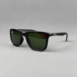 RB 8352M F6116G Black Wayfarer Sunglass with Green Glass Lens