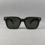6810 C2 Matte Black Acetate Sunglass - Image 2