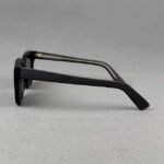 6810 C2 Matte Black Acetate Sunglass - Image 3