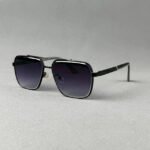 24012 Black Sunglass-Black Shade Lens