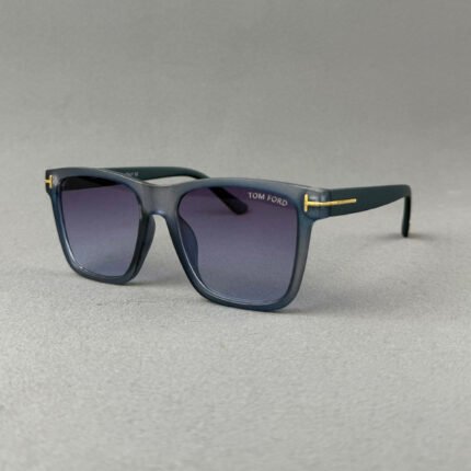 FT395K 52R Matte Blue Acetate Sunglass