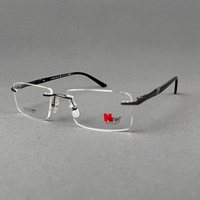 IMG_0647 N9346 C2 Rimless Eyeglass (54-18-140) - Image 1