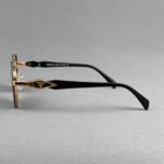 23595 C1 Gold Rimless Sunglass - Image 3