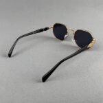 23595 C1 Gold Rimless Sunglass - Image 4