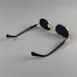 23595 C1 Gold Rimless Sunglass - Image 5