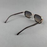 23521 C4 Gold Metal Full Frame Sunglass - Image 4