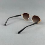 23595 C4 Gold Rimless Sunglass - Image 4