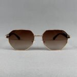 2272 C2 Gold Metal Sunglass - Image 2