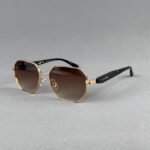 2272 C2 Gold Metal Sunglass