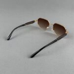 2272 C2 Gold Metal Sunglass - Image 4