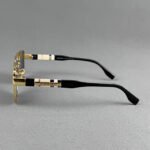 1684 C3 Gold Metal Sunglass - Image 3