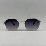 23595 C3 Silver Rimless Sunglass - Image 2