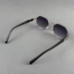23595 C3 Silver Rimless Sunglass - Image 4