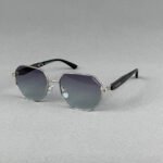 2272 C4 Silver Metal Sunglass