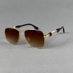 1684 C2 Gold Metal Sunglass