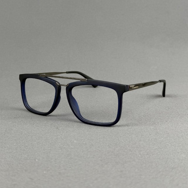 IMG_1218 Danmac 371027 Matte Blue Eyeglasses - Image 1