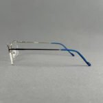 Danmac 171040 Blue Rectangle Eyeglasses - Image 3