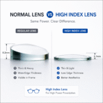 High Index Blue Cut Lens - Image 2