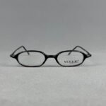 Premium V107 Black Oval Eyeglasses - Image 2