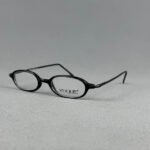 Premium V107 Black Oval Eyeglasses