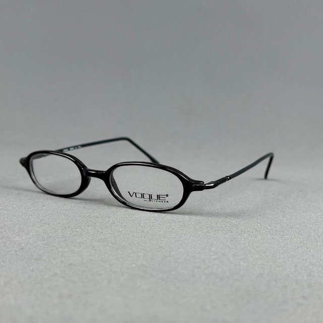 IMG_1494 Premium V107 Black Oval Eyeglasses - Image 1