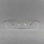 6005 Titanium Rimless Eyeglasses - Image 2