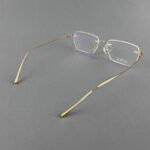6005 Titanium Rimless Eyeglasses - Image 4